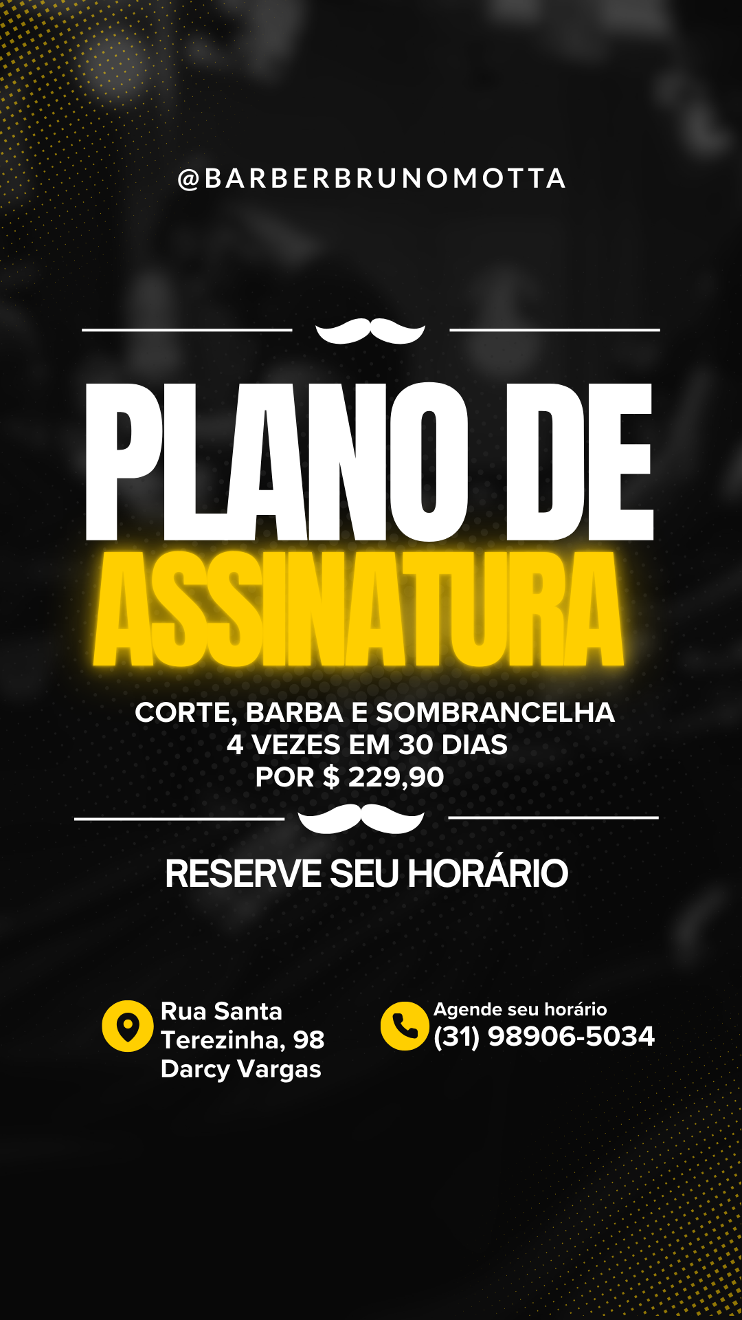 Agenda Barbearia Bruno Motta