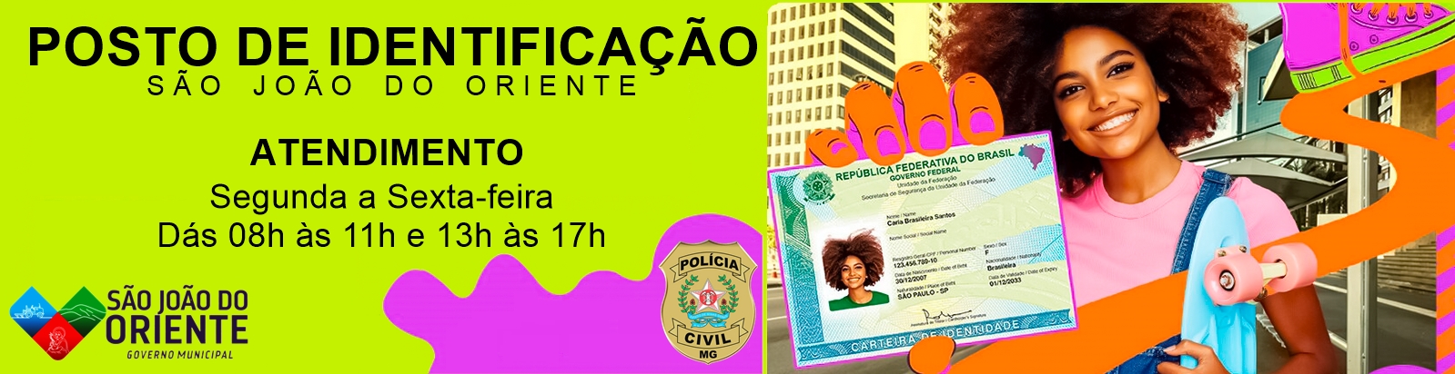 Página de Agendamento | CARTEIRA DE IDENTIDADE NACIONAL