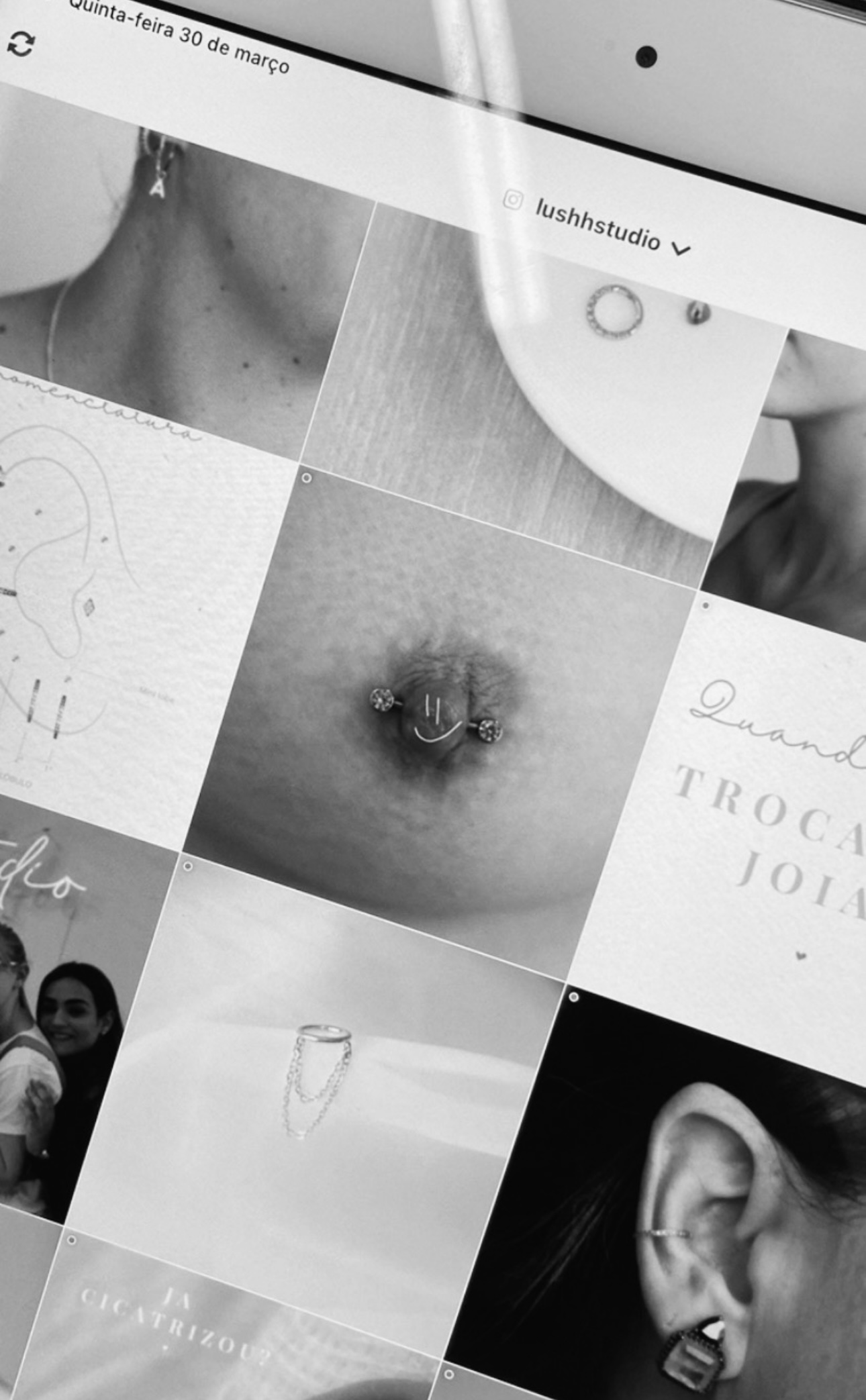 Page de planification | LUSH STUDIO