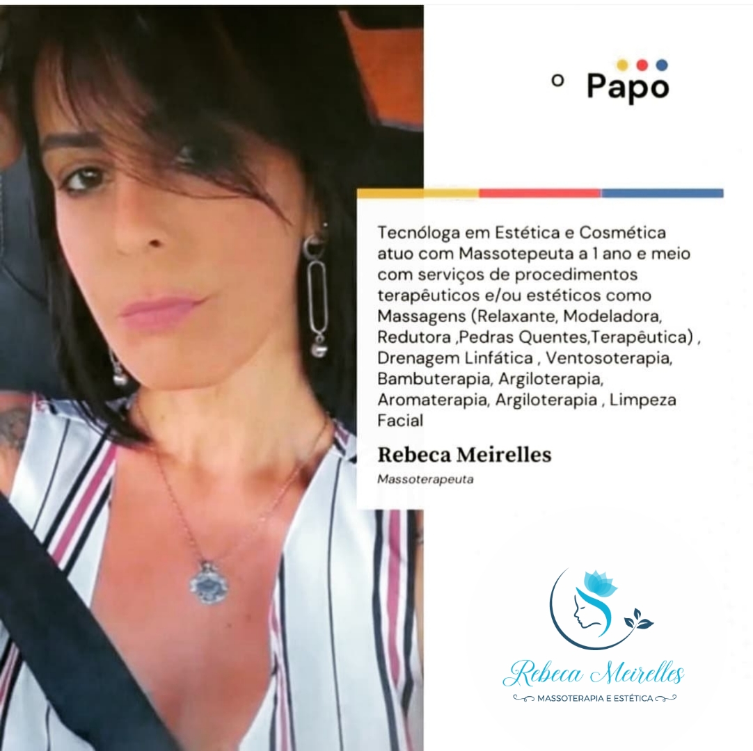 Página de Agendamento | Rebeca Meirelles Massoterapia e Estética